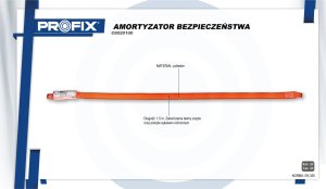 Climax AMORTYZATOR BEZP. CLIMAX MODEL 31-A, 1,5M, CE 2