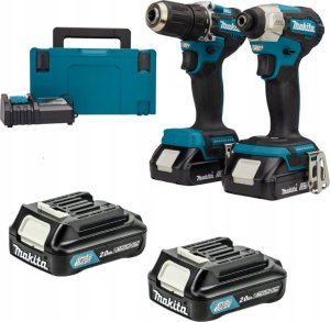 Zestaw narzędzi Makita ZESTAW COMBO LI-LON 18V LXT DDF487+DTD157 2*2.0AH 1