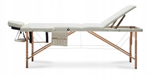 Bodyfit Stół, łóżko do masażu 3-segmentowe drewniane XXL 6