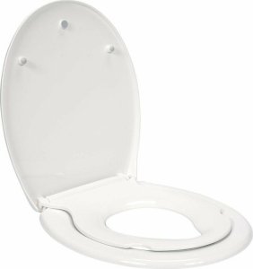 Deska bidetowa Toya FALA DESKA WC WOLNOOPADAJĄCA Z NAKŁADKĄ DLA DZIECI 2w1, WYPINANA PP-O 2