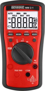 Benning Miernik uniwersalny BENNING MM 2-1, cyfrowy z akcesoriami 1