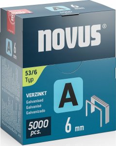 Novus Zszywki typ A 53/6 NOVUS [5000 szt.] 1