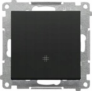 Kontakt-Simon Łącznik krzyżowy Kontakt-Simon 55 TW7.01/149 moduł 10 AX, 250V~, szybkozłącza czarny mat 1