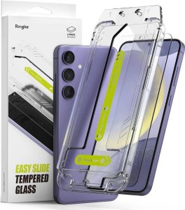 Ringke SZKŁO HARTOWANE RINGKE EASY SLIDE 2-PACK GALAXY S24 CLEAR 1
