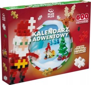 Kalendarz adwentowy Plus Plus PLUS-PLUS KALENDARZ ADWENTOWY - 600 ELEMENTÓW 1