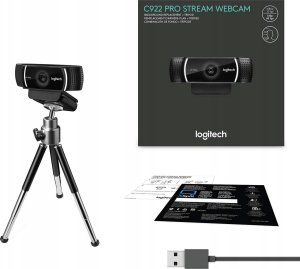 Kamera internetowa Logitech C922 Pro Stream webcam 1920 x 14