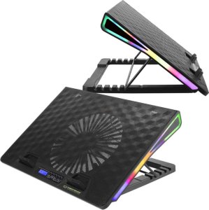 Podstawka chłodząca Ipega Podstawka chłodząca pod Notebooka Laptopa Esperanza Cooling Pad Alize RGB Gaming 1