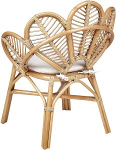 Beliani Fotel paw rattanowy FLORENTINE II 5