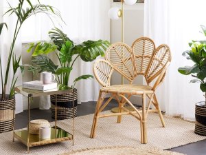 Beliani Fotel paw rattanowy naturalny FLORENTINE II 3