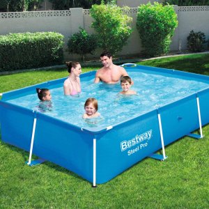 Bestway Basen ogrodowy Steel Pro ze stalową ramą, 259x170x61 cm, 56403 Lumarko! 1