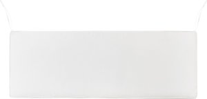 Beliani Poduszka na ławkę ogrodową 152 x 54 cm biała VIVARA 5