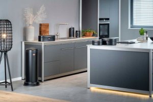 Kosz na śmieci Wesco Kosz na śmieci 30l Big BaseBoy czarny Wesco 2