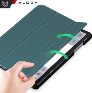 Etui na tablet Alogy Etui do Samsung Galaxy Tab A9+ Plus 2023 11" X210/X215/X216 obudowa na tablet Case Book Cover Zielone 5