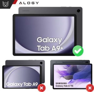 Etui na tablet Alogy Etui do Samsung Galaxy Tab A9+ Plus 2023 11" X210/X215/X216 obudowa na tablet Case Book Cover Zielone 6