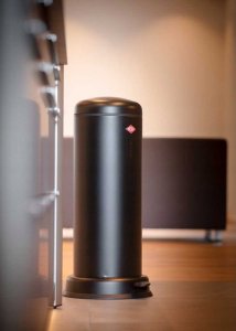 Kosz na śmieci Wesco Kosz na śmieci czarny mat Big BaseBoy Wesco 4