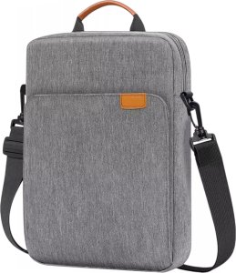 Torba Alogy Torba na laptopa/ iPada Pro Air/ tablet 11-13 cal męska damska Unisex Pasek na ramię etui futerał pokrowiec Alogy saszetka szara 15