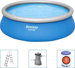 Bestway Basen dmuchany Fast Set, okrągły, 457x122 cm 2