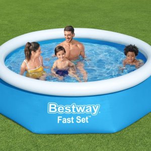 Bestway Nadmuchiwany basen Fast Set, okrągły, 244 x 66 cm, 57265 Lumarko! 1