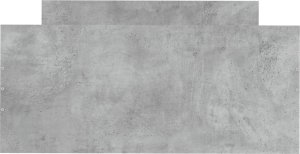vidaXL Rama łóżka, szarość betonu, 100x200 cm, materiał drewnopochodny 4