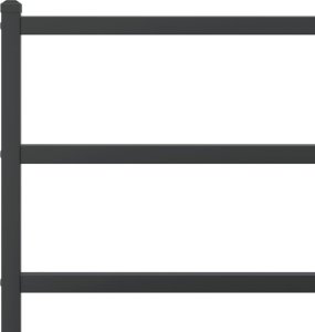 vidaXL Metalowa rama łóżka z wezgłowiem i zanóżkiem, czarna, 107x203cm 8