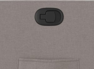 vidaXL Podnoszony fotel rozkładany, kolor taupe, obity tkaniną 11