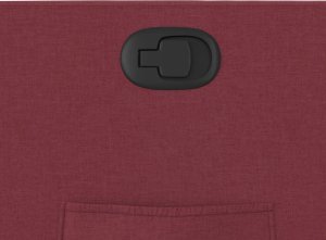 vidaXL Podnoszony fotel rozkładany, winna czerwień, obity tkaniną 11