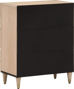 vidaXL Szafki, 2 szt., 60x33x75 cm, lite drewno mango 6