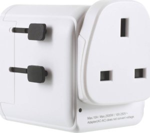 Lifeventure Adapter podróżny USB UK-World Travel Adaptor Uniwersalny 3