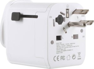 Lifeventure Adapter podróżny USB UK-World Travel Adaptor Uniwersalny 5
