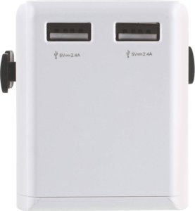 Lifeventure Adapter podróżny USB UK-World Travel Adaptor Uniwersalny 7