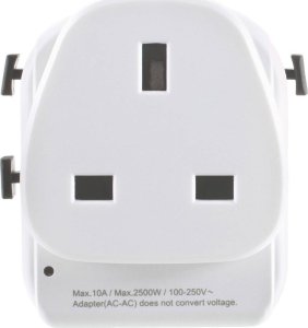 Lifeventure Adapter podróżny USB UK-World Travel Adaptor Uniwersalny 8
