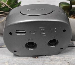 Perfect Budzik Perfect BB09007 szary 9,2 cm podświetlenie drzemka . 4