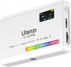 Ulanzi Lampa LED Ulanzi VL120 - RGB, WB (2500 K - 9000 K), biała 2