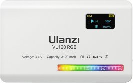 Ulanzi Lampa LED Ulanzi VL120 - RGB, WB (2500 K - 9000 K), biała 6