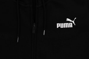 Puma Bluza damska Puma ESS Small Logo Full-Zip Hoodie czarna 586811 01 S 4