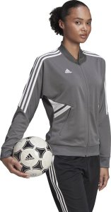 Adidas Bluza damska Condivo 22 Track Jacket Full Zip szaro-biała HD2280 S 3