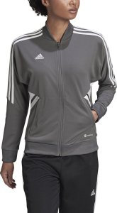 Adidas Bluza damska Condivo 22 Track Jacket Full Zip szaro-biała HD2280 S 4