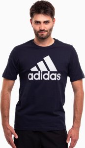 Adidas Koszulka męska adidas Essentials Single Jersey 3-Stripes Tee granatowa IC9348 S 1