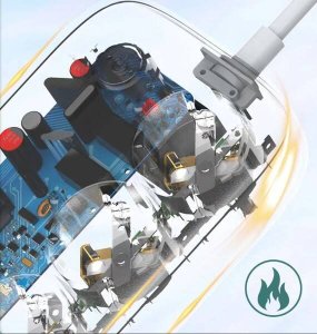 Listwa zasilająca Luxury Listwa zasilająca SMART WiFi USB TUYA QC3.0 PD LED 3