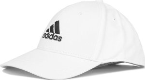 Adidas Czapka z daszkiem adidas Cotton Twill Baseball biała IB3243 Dorośli S/M 1