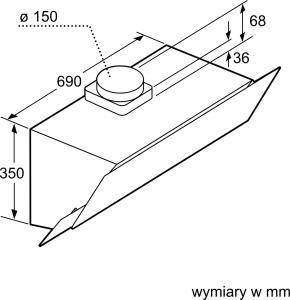 Okap Bosch DWK095G20 5