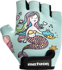 Meteor Rękawiczki rowerowe dla dzieci Meteor Mermaid Jr 26169-26170-26171 XS 1