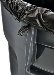 Rubbermaid Pojemnik kubeł przemysłowy na odpady i do żywności BRUTE Round 166L - czerwony Pojemnik kubeł przemysłowy na odpady i do żywności BRUTE Round 166L - czerwony 3