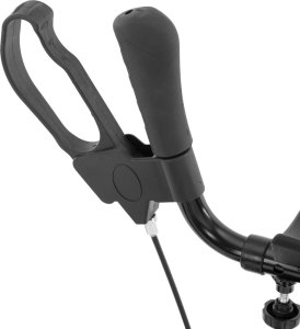 Uniprodo Balkonik chodzik czterokołowy składany dla seniora z siedziskiem i torbą do 136kg Balkonik chodzik czterokołowy składany dla seniora z siedziskiem i torbą do 136kg 4