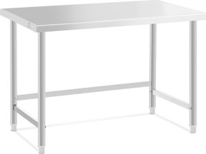 Royal Catering Stół blat roboczy stalowy nierdzewny 120x60cm Stół blat roboczy stalowy nierdzewny 120x60cm 2