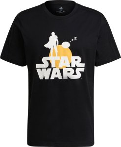 Adidas Koszulka męska adidas x Star Wars czarna GS6224 S 1