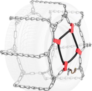 MSW Łańcuchy śniegowe na koła napędowe do traktorka quada - 2 szt. Łańcuchy śniegowe na koła napędowe do traktorka quada - 2 szt. 2