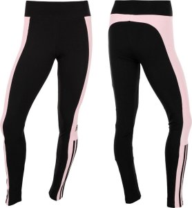 Adidas Legginsy damskie adidas Essentials Colorblock czarno-różowe GS6325 M 1
