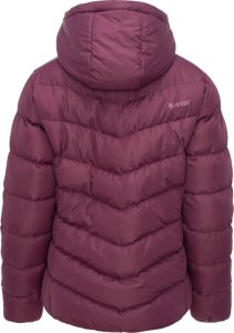 hitec Damska kurtka puchowa z kapturem ocieplana zimowa pikowana Hi-tec Lady Varmi rozmiar M 3