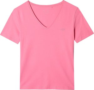4f Koszulka damska 4F F1649 różowa 4FWAW24TTSHF1649 54S S 2